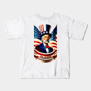 Happy 4th of july 2023 Kids T-Shirt